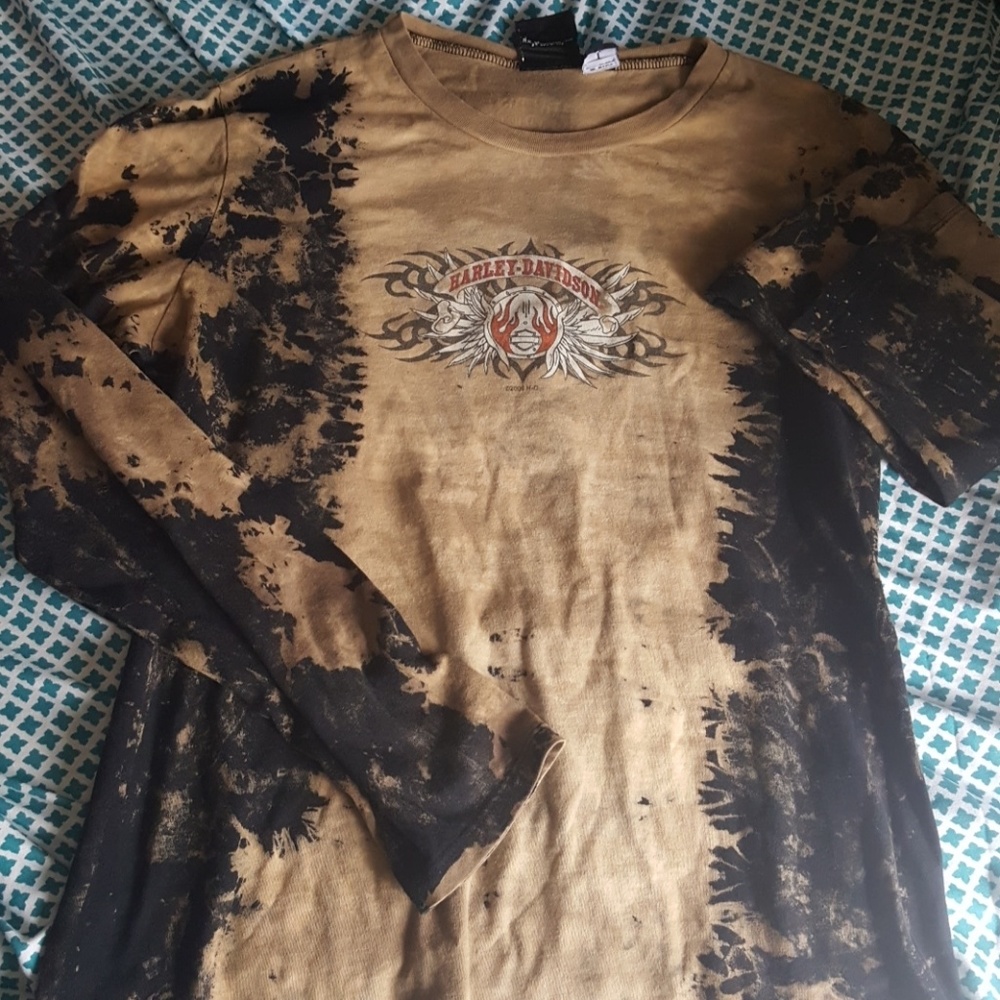 Long sleeve harley Davidson shirt